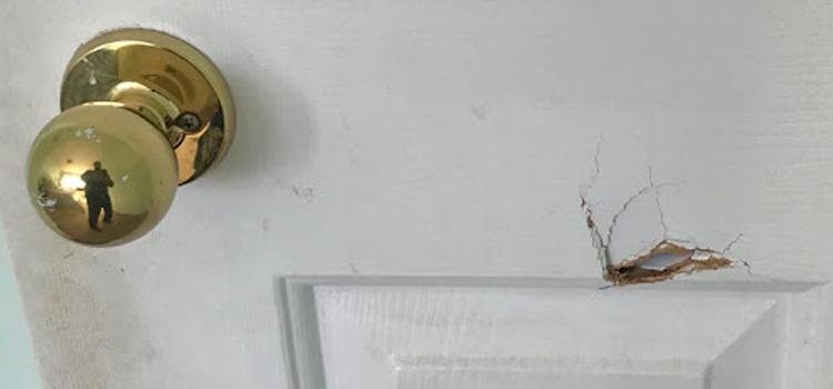 interior door hole repair Lindsay